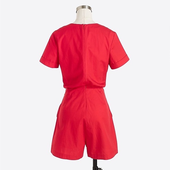 J. Crew tie-waist romper - Picture 3 of 6